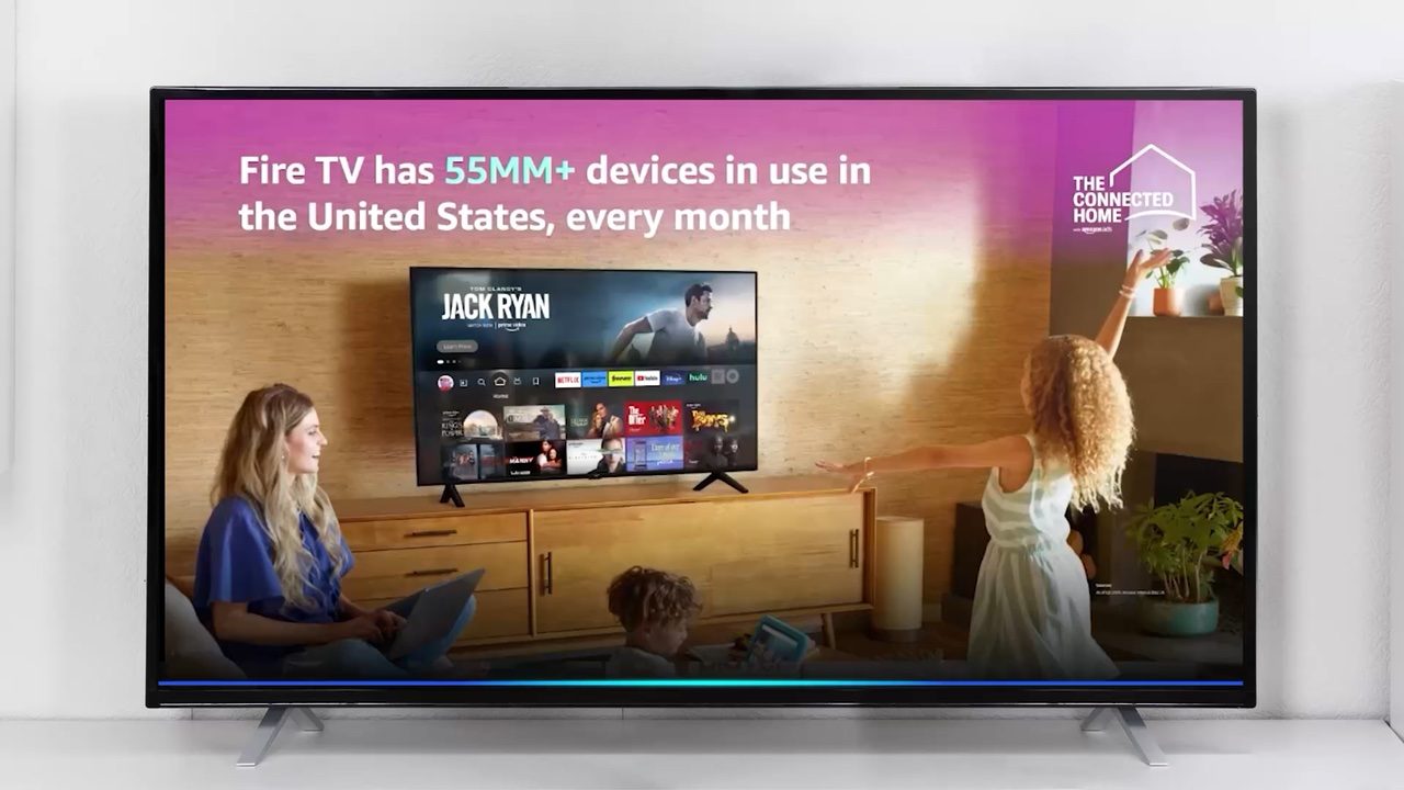 Screen: Fire TV has 55MM+ devices in use in the United States, every month